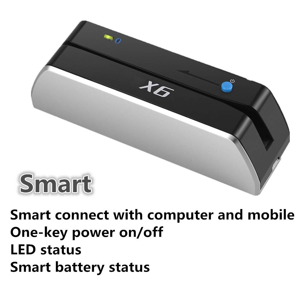 Smallest X6BT Bluetooth USB-Powered Card Reader Writer USB Blank Card Writer Card Device