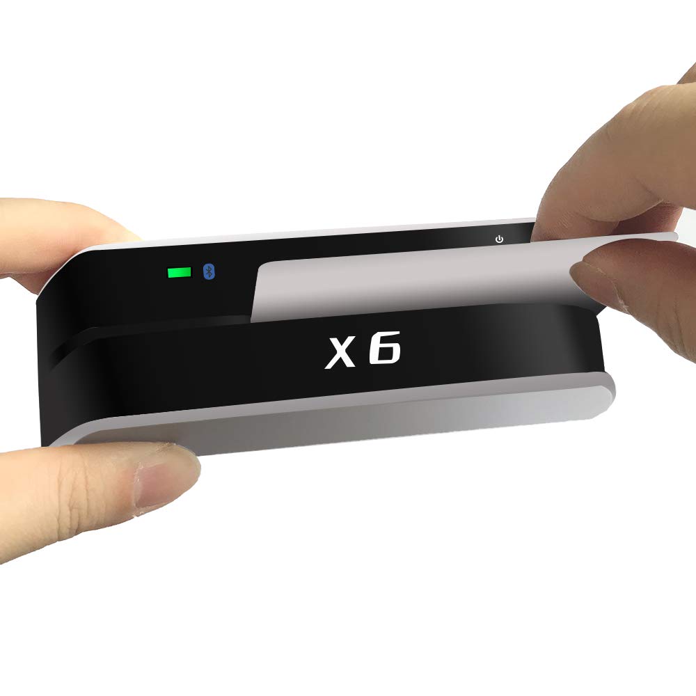 TNAIVE Bluetooth 4.1 USB X6BT Card Reader Writer Encoder Swipe by Card Device